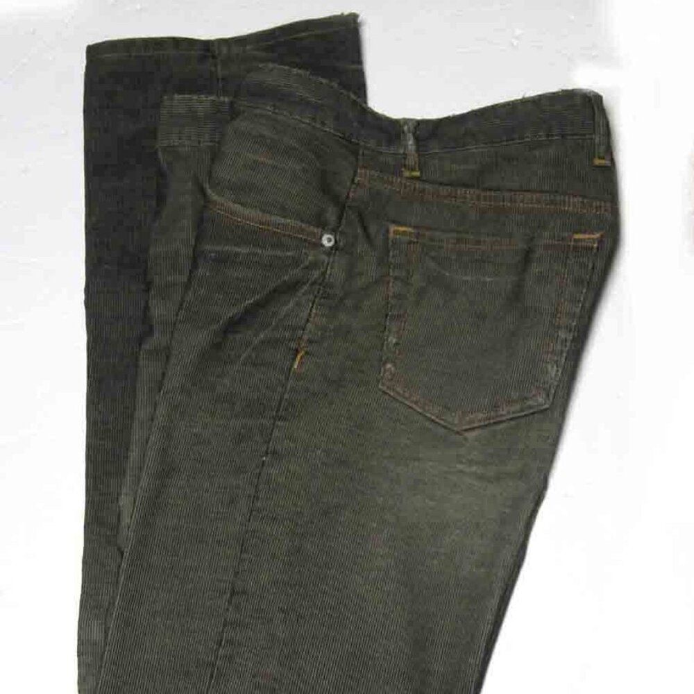 Vintage MOSSIMO SUPPLY Co Logan Relaxed Straight Ribbed Jeans ACTUAL 32 X 34